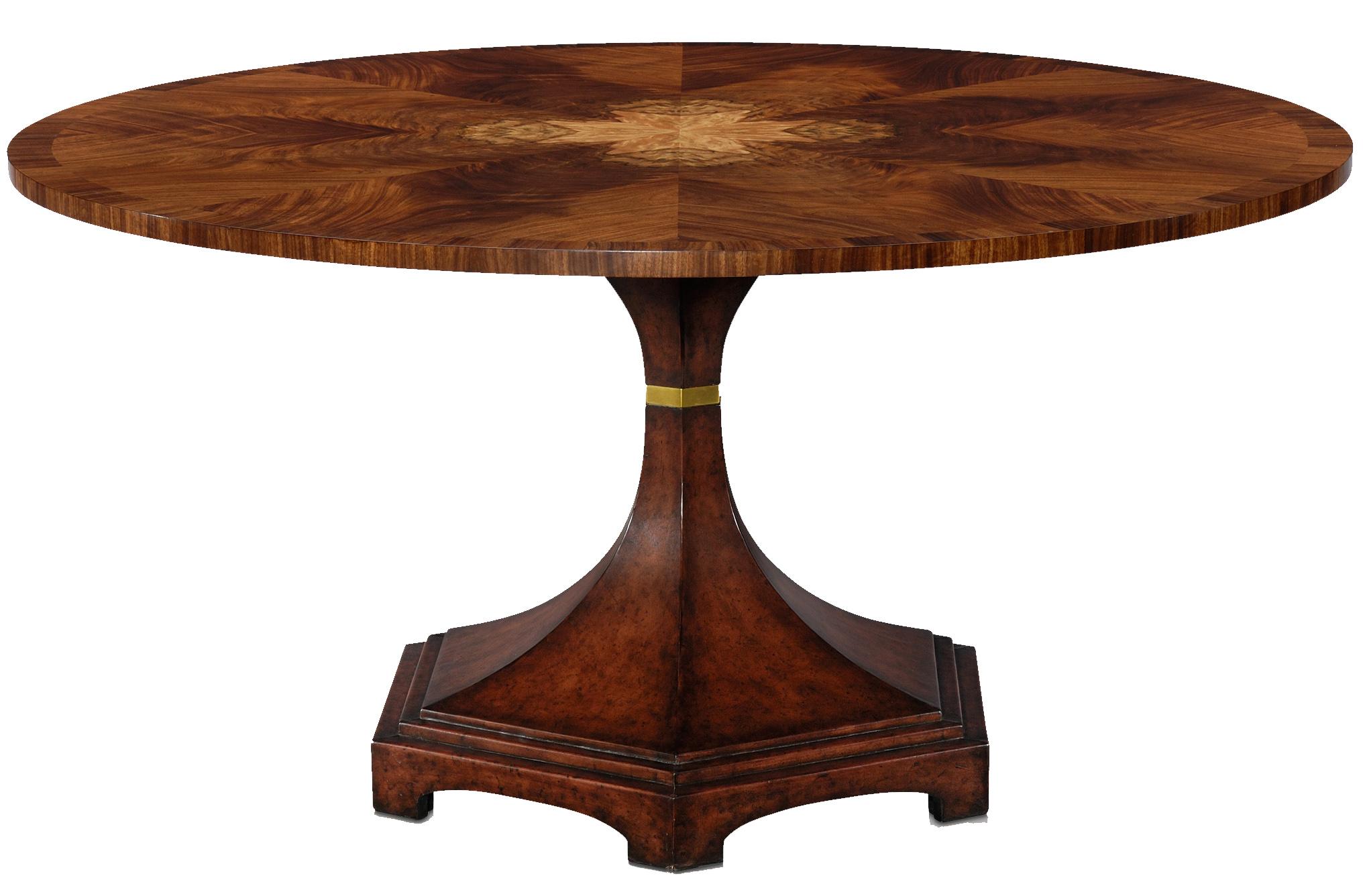 Theodore Alexander Vanucci Eclectics Flame Bubinga Centre Table
